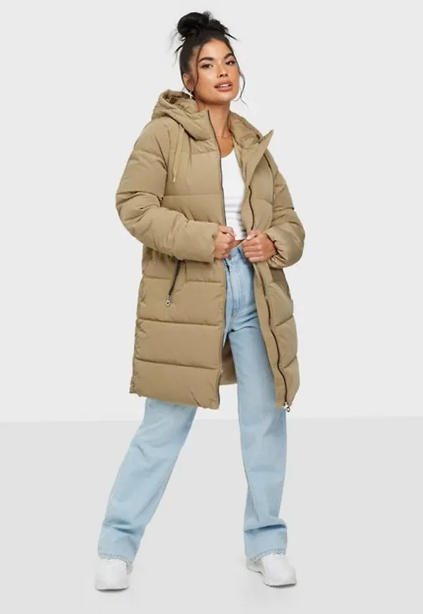 Only Onldolly Long Puffer Coat Otw Noos Dunjackor