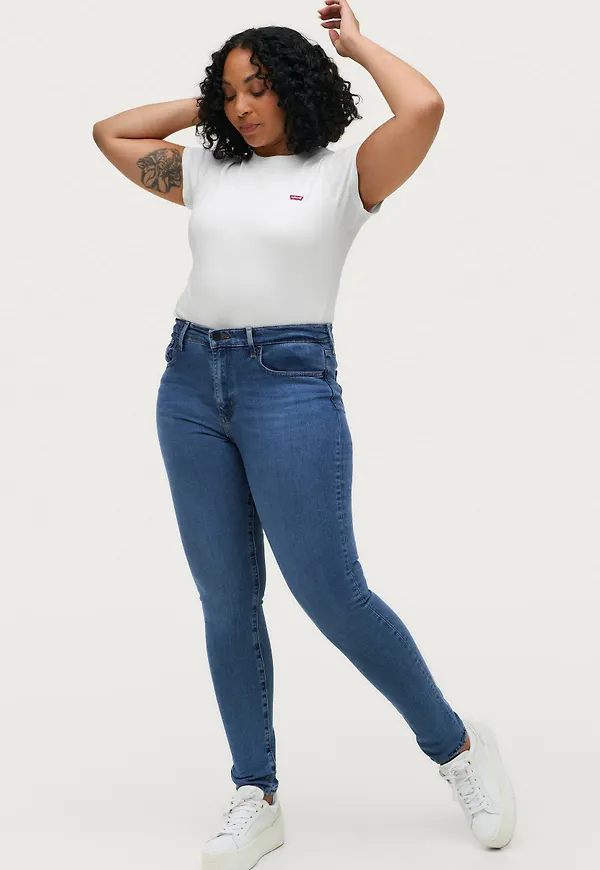 Levi's - Jeans 721 High Rise Skinny - Blå
