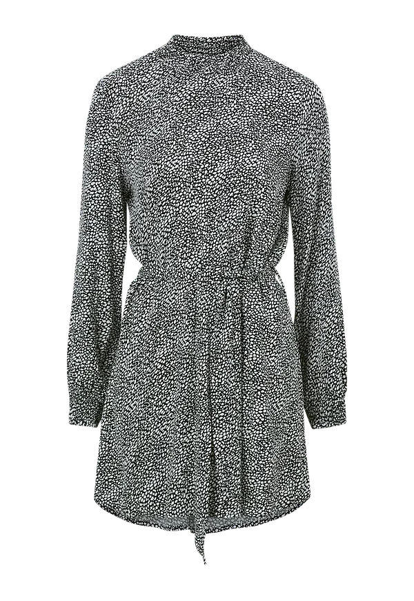 JDY - Klänning jdyPearl L/S Highneck Smock Dress - Svart