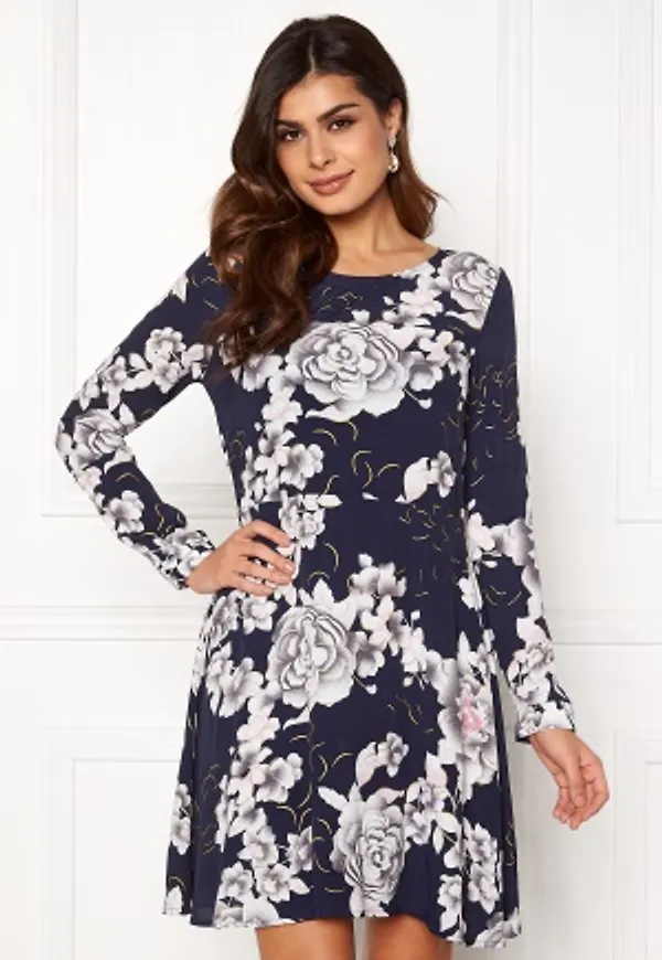 Object Collectors Item Camelia L/S Dress Sky Captain 34