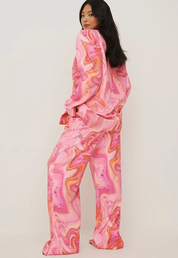 NA-KD Trend Byxor med hög midja - Multicolor