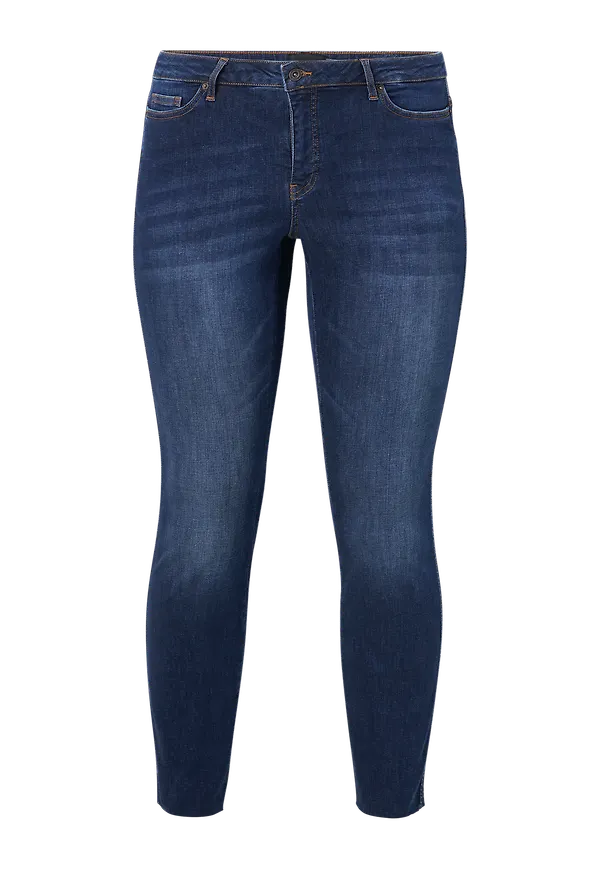 Vero Moda Curve - Jeans vmHarpermanya DB SS Jeans - K Curve - Blå