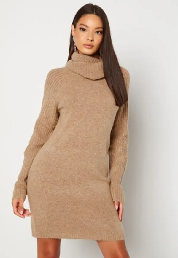 Object Collectors Item Nonsia rib L/S rollneck dress Incense M