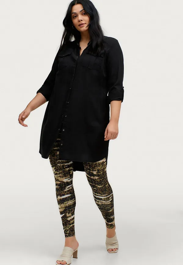 Zhenzi - Leggings Susa 239 - Grön