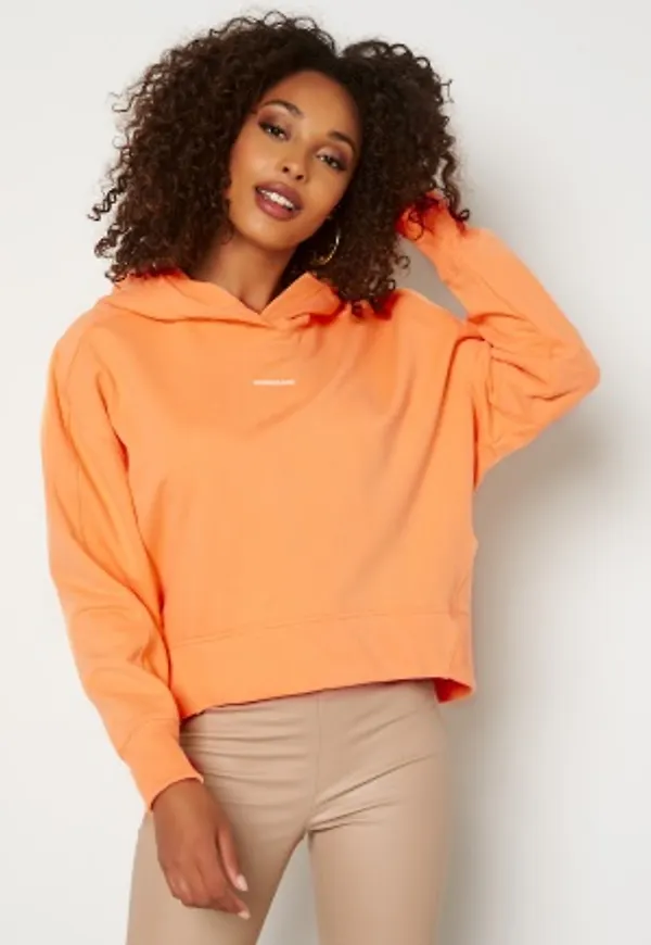 Calvin Klein Jeans Micro Branding Hoodie SFX Crushed Orange XS
