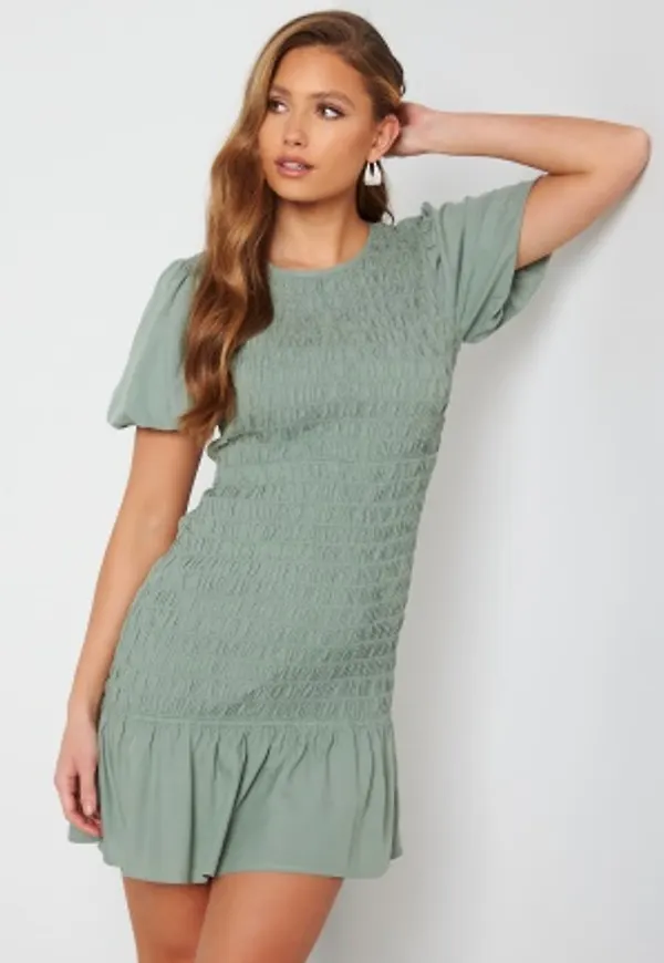 BUBBLEROOM Salena dress Dusty green 42
