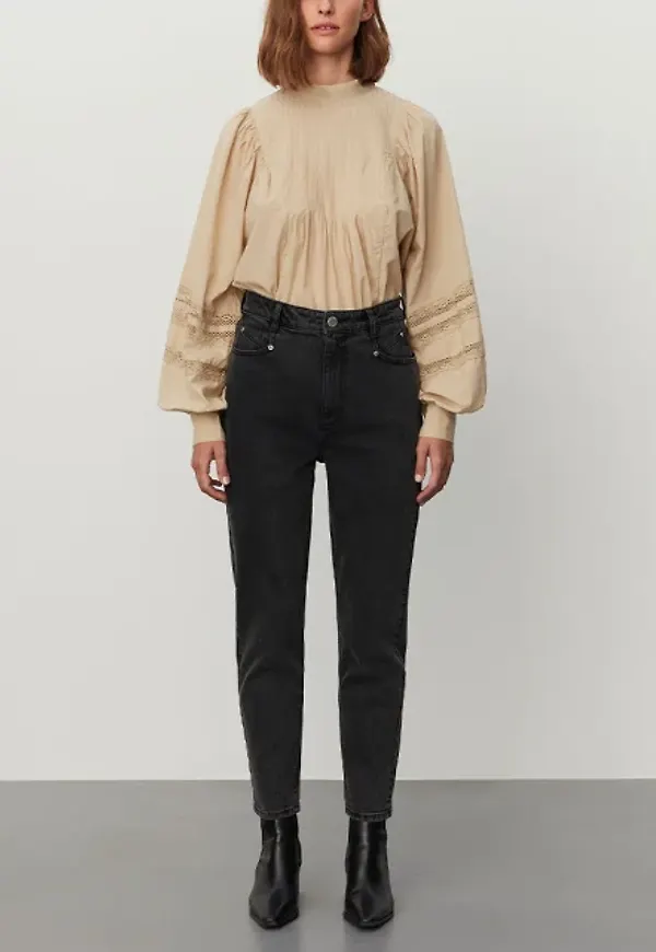 2nd Renee Tt - Charcoal Denim Jeans