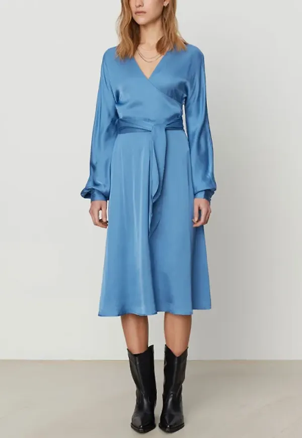 2nd Serene - Fluid Satin Dress