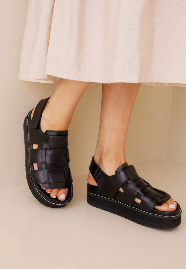 2NDDAY - Platåsandaler - Black - 2ND Noelli - Chunky Sandal - Platåskor