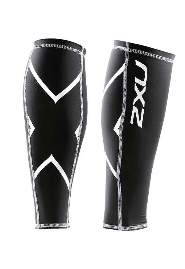 2XU Compression Calf Guard Black/Black