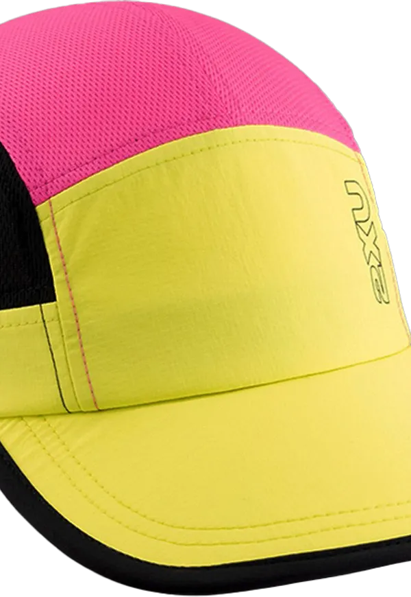 2XU Light Speed Cap Volt/fuchsia