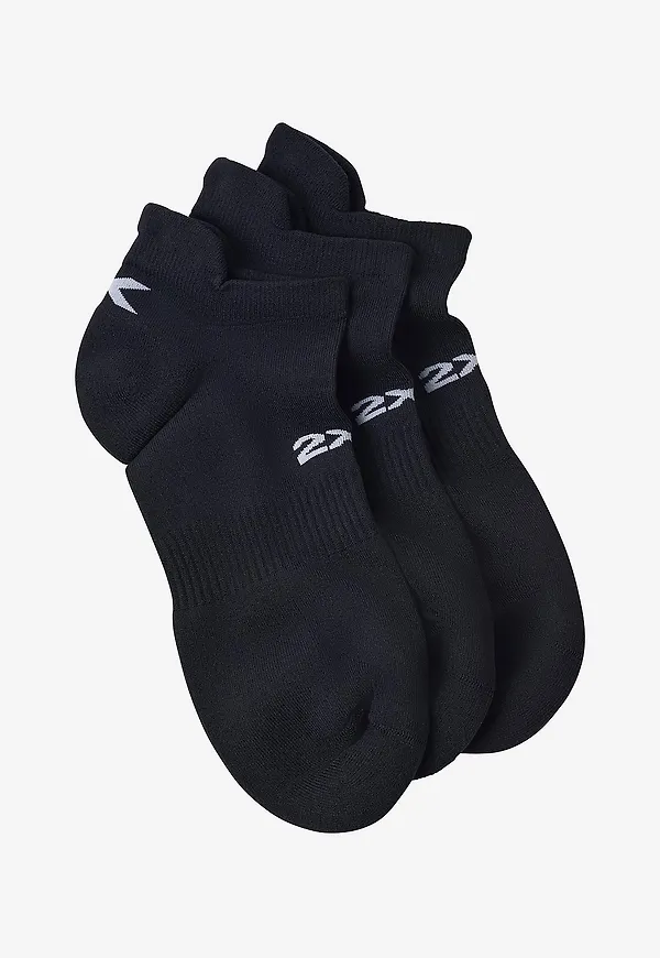 2XU - Löparstrumpa Ankle Socks 3-pack - Svart