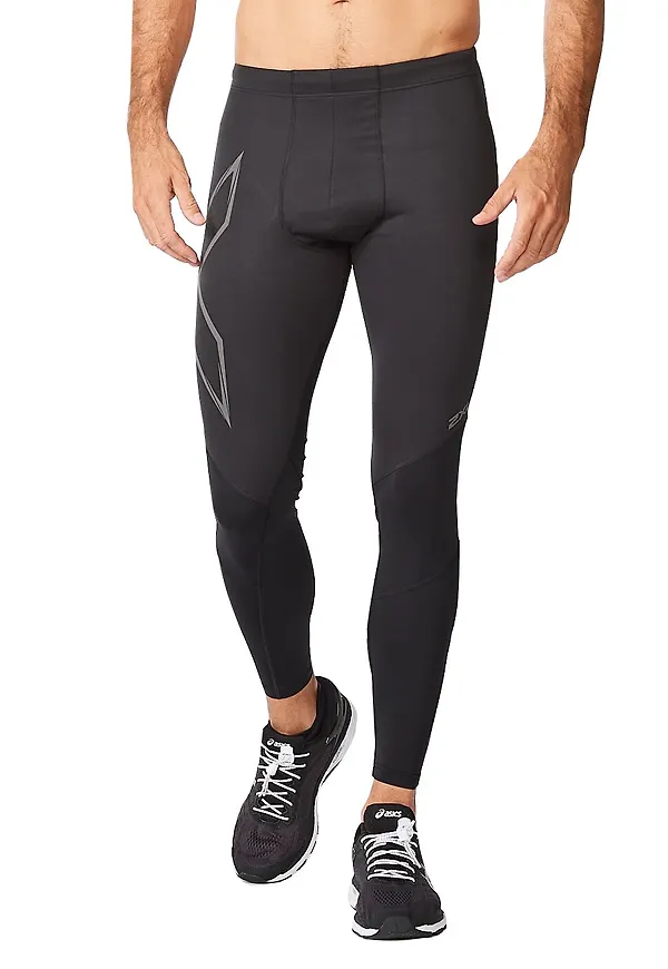 2XU Men's Ignition Shield Compression Tights Black/ Black Reflective