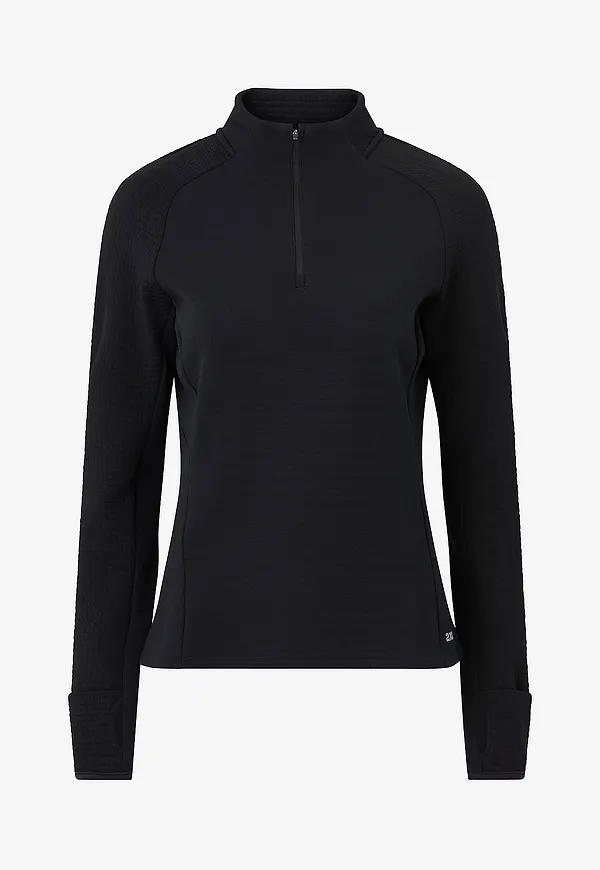 2XU - Träningströja Ignition Hyper-haptic 1/4 Zip - Svart