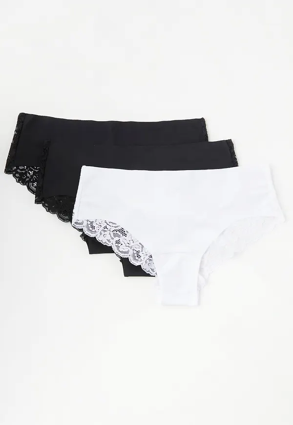 3-pack brazilian low trosa