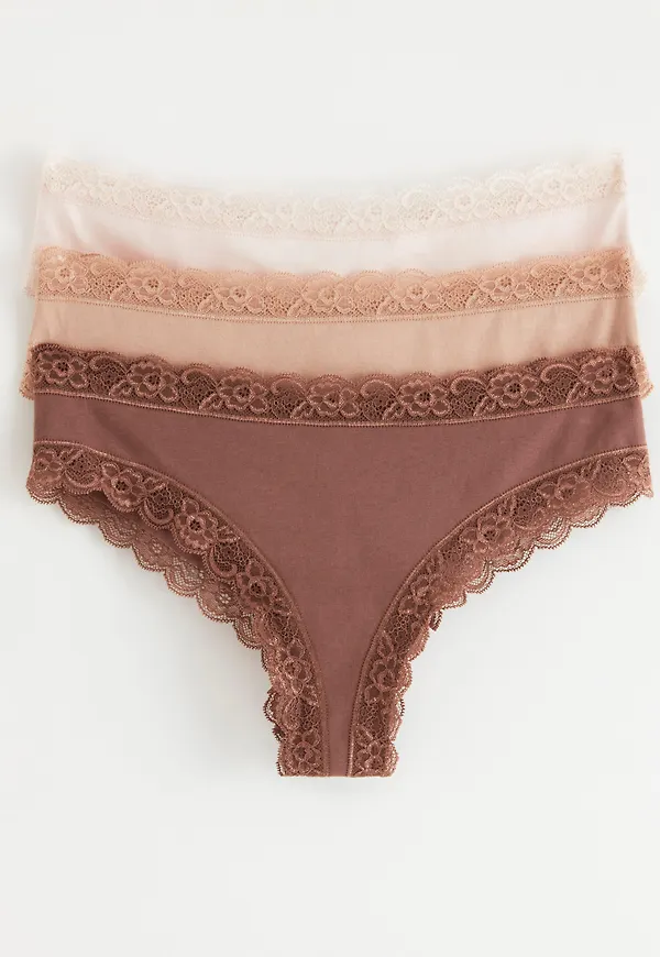 3-pack brazilian trosa regular waist