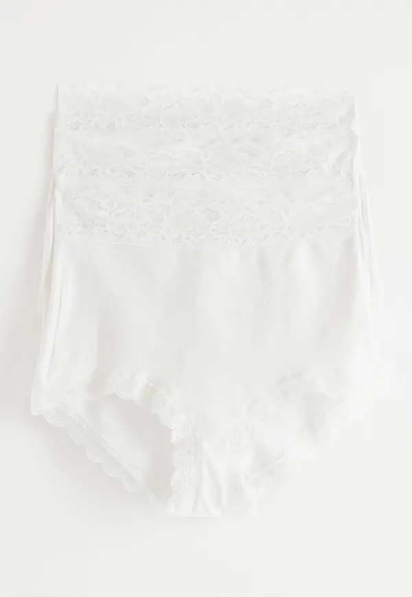 3-pack high waist trosor
