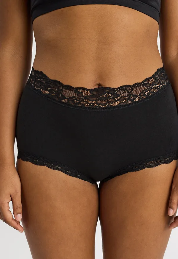 3-pack high waist trosor