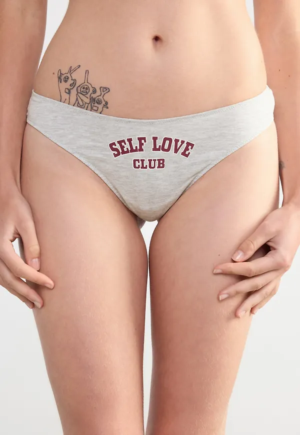 3-pack ribbad stringtrosa low