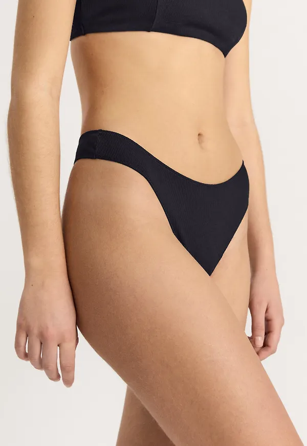 3-pack ribbad stringtrosa low