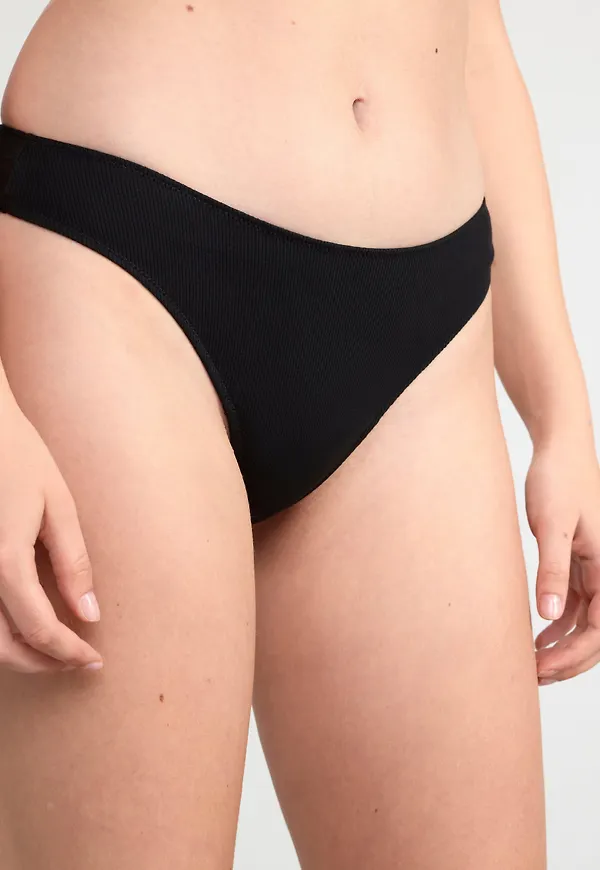 3-pack ribbad stringtrosa low