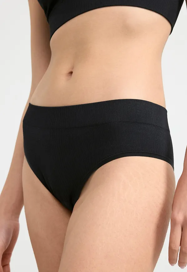 3-pack ribbade high waist brazilian-trosor