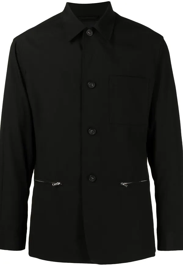 3.1 Phillip Lim enkelknäppt jacka - Svart