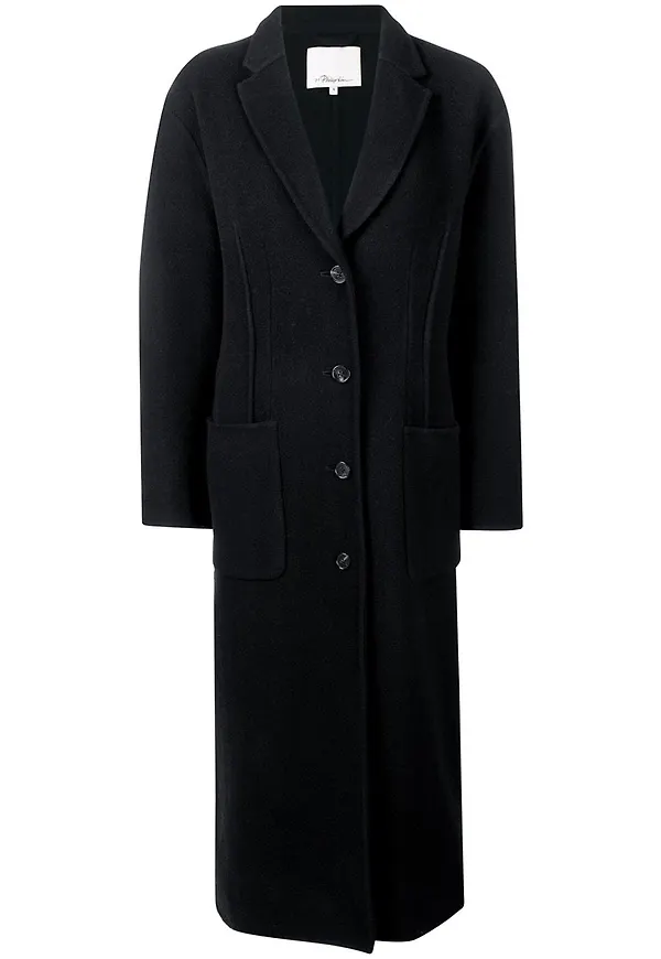 3.1 Phillip Lim klassiska långkappa - Blå