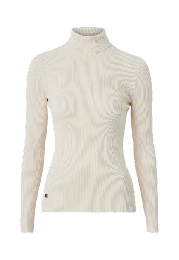 Lauren Ralph Lauren - Polotröja Sweater Amanda Long Sleeve - Natur