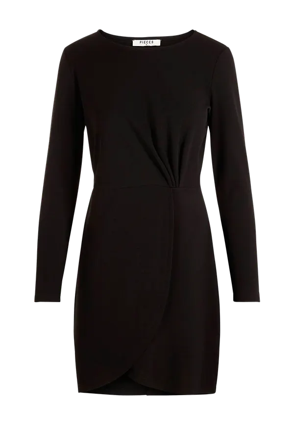 pieces - Klänning pcJunes LS Dress - Svart