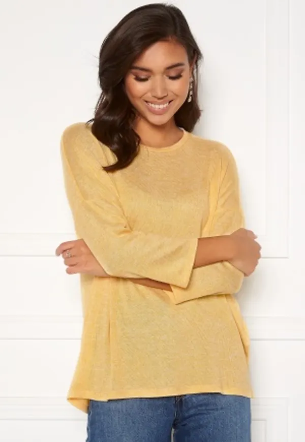 VERO MODA Brianna 3/4 Blouse Corn Silk S