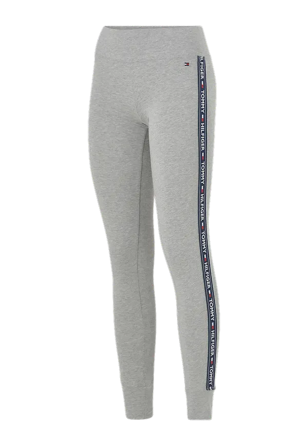 Tommy Hilfiger - Leggings i stretchtrikå - Grå