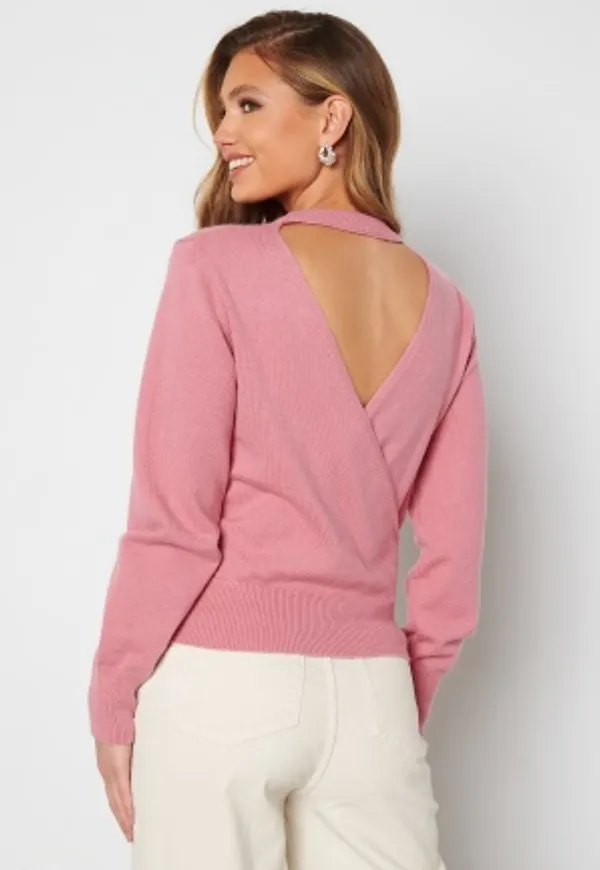 Bubbleroom Care Dorsie knitted sweater Pink S