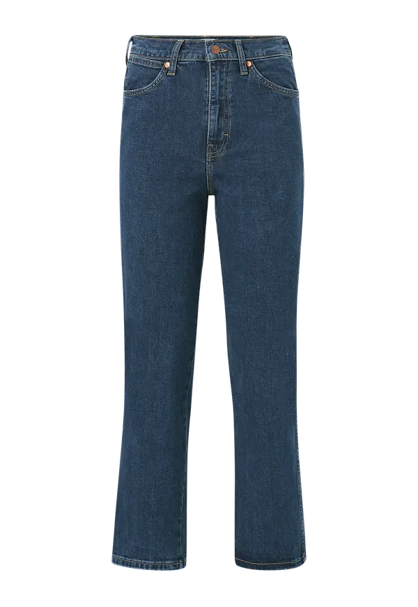 Wrangler - Jeans Wild West High Rise Straight - Blå