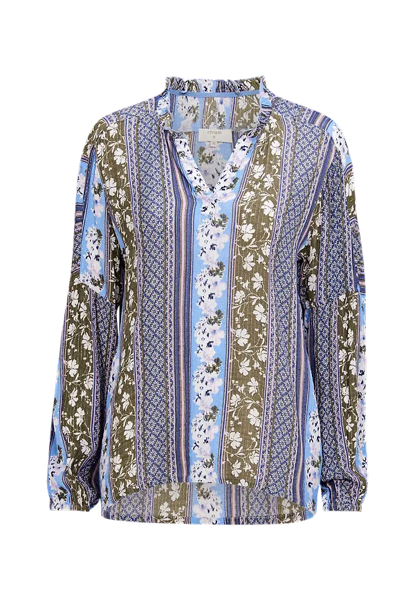 Cream - Blus Elena Blouse - Blå