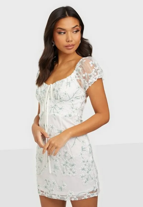 Love Triangle Olivia Lace Mini Dress Skater Dresses