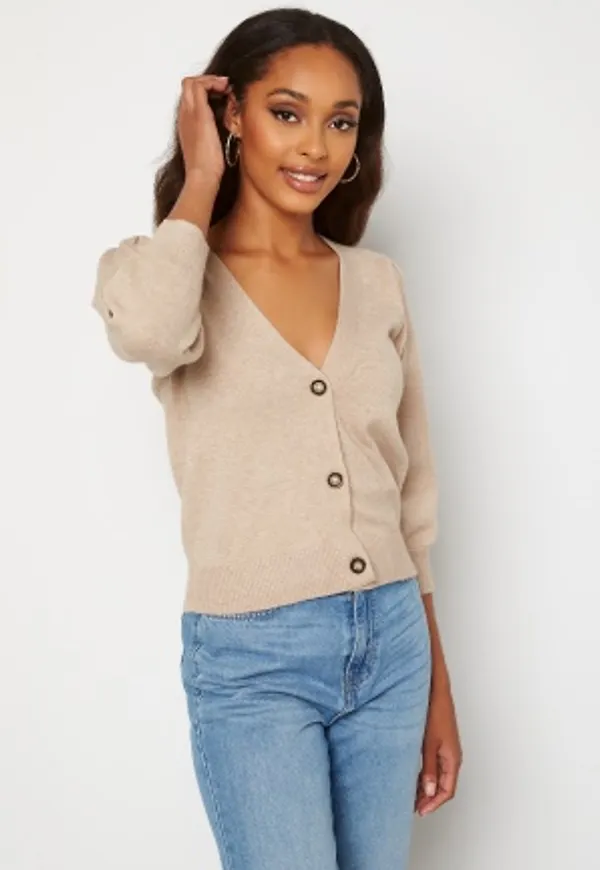JDY Maja 3/4 Cardigan Knit Beige S