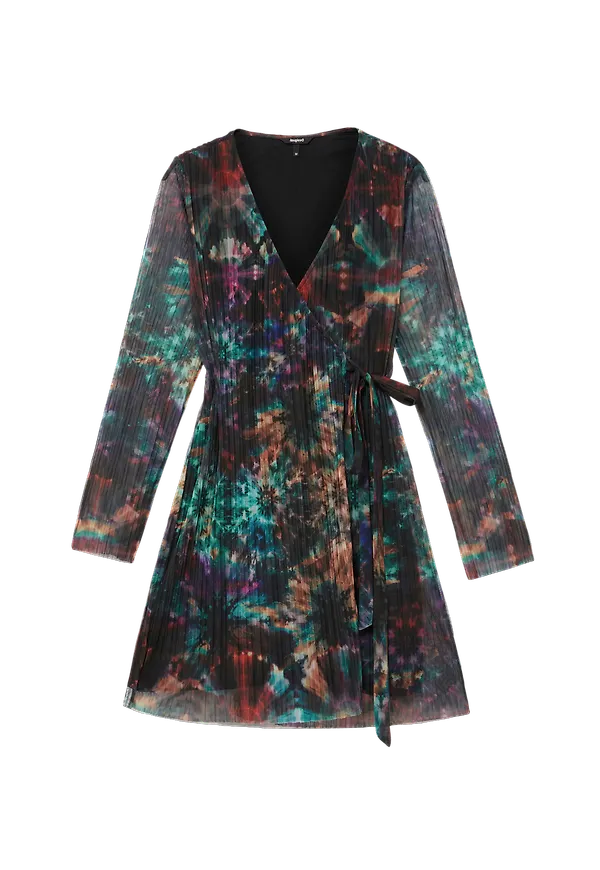 Desigual - Omlottklänning Vest Baker Street 4055 - Grön