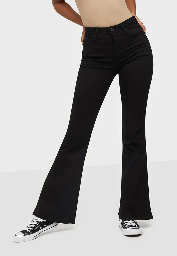 Lee Jeans - Bootcut & Flare - Breese Black Rinse - Jeans - Bootcut & Flare
