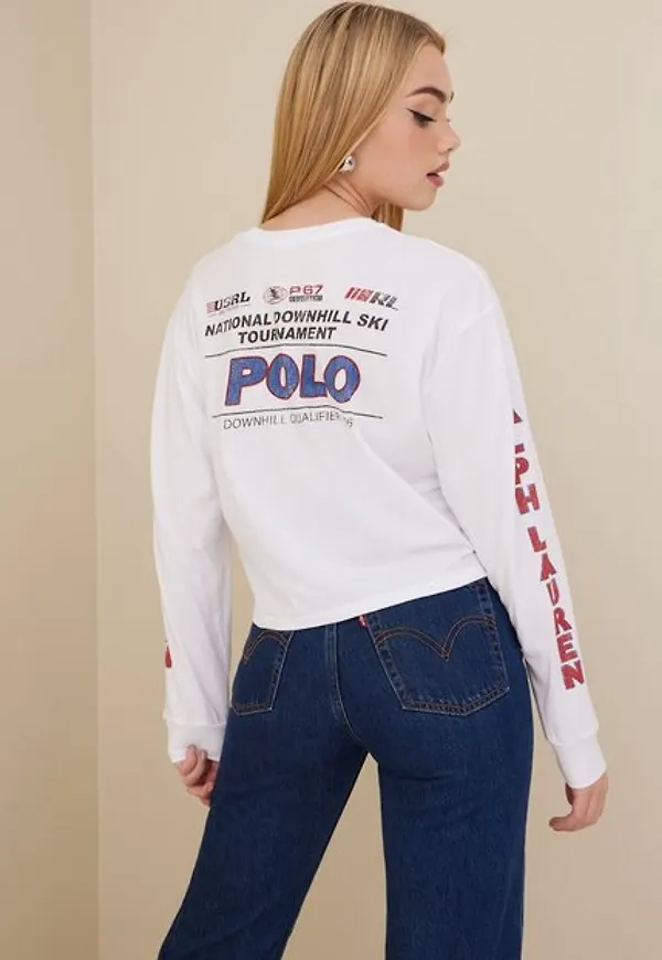 Polo Ralph Lauren Rc Crp Ls T-Long Sleeve-T-Shirt Långärmade toppar