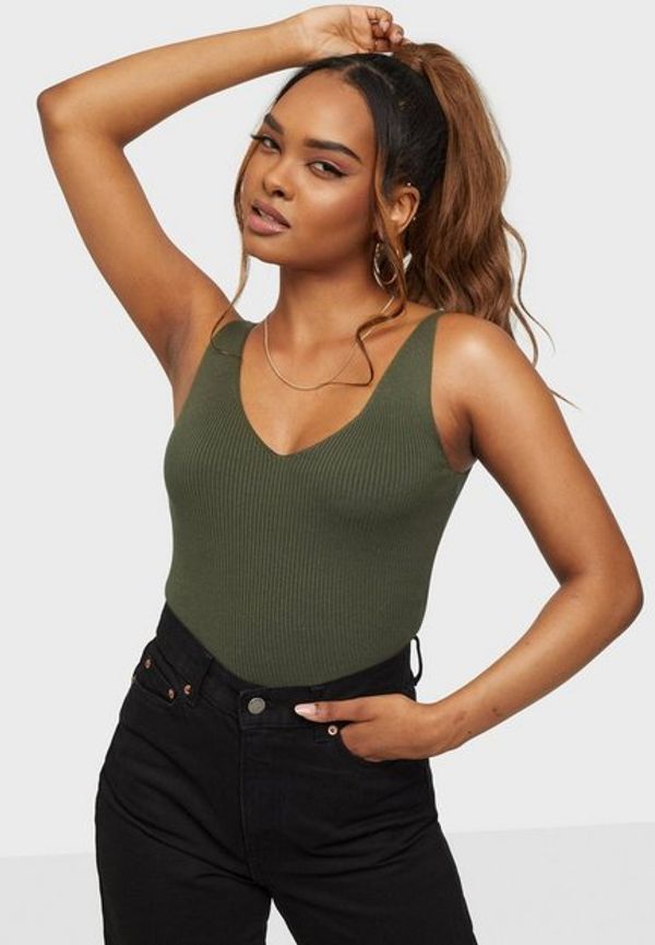 Jacqueline de Yong Jdynanna S/L Top Knt Noos Tröjor Grön
