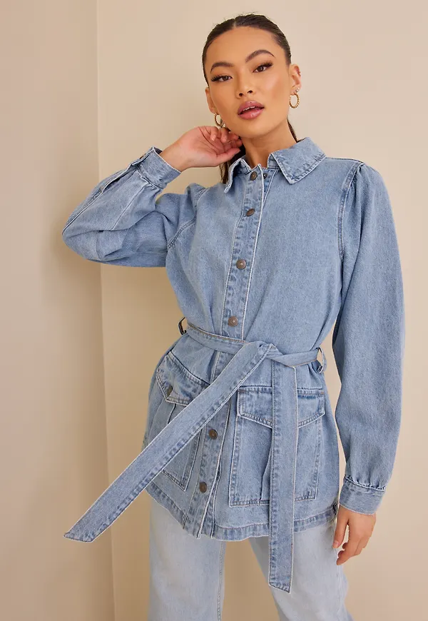 Object Collectors Item - Jeansjackor - Objpatrizia Denim Jacket 119 .C - Jackor - denim jackets