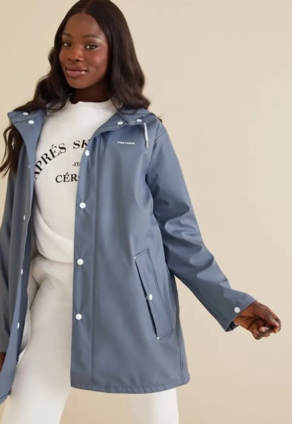 Tretorn Wings Rainjacket Regnjackor Stone Blue