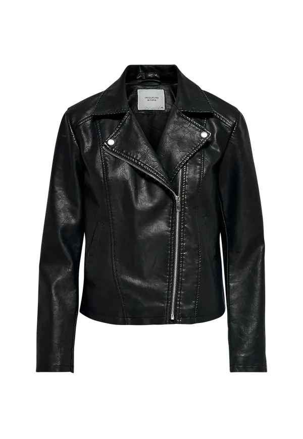 JDY - Jacka jdySimba Faux Leather Jacket - Svart