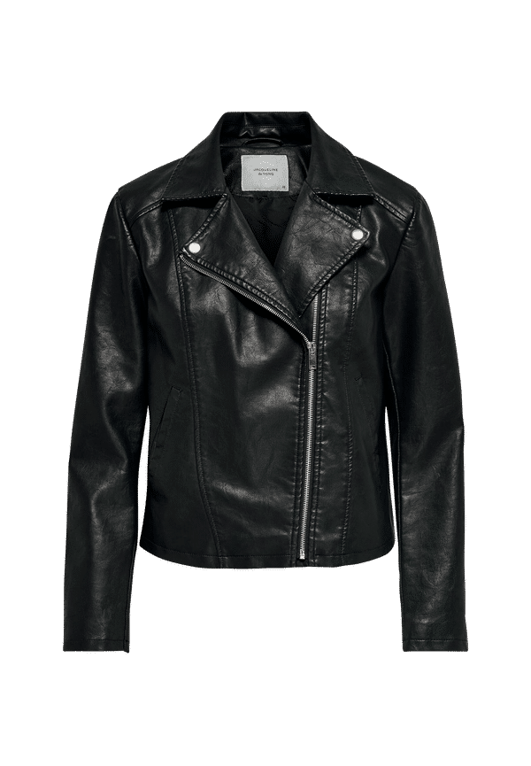 JDY - Jacka jdySimba Faux Leather Jacket - Svart