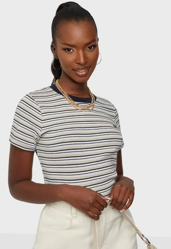 Levi's Ss Rib Baby Tee Coco Cloud Dan T-shirts