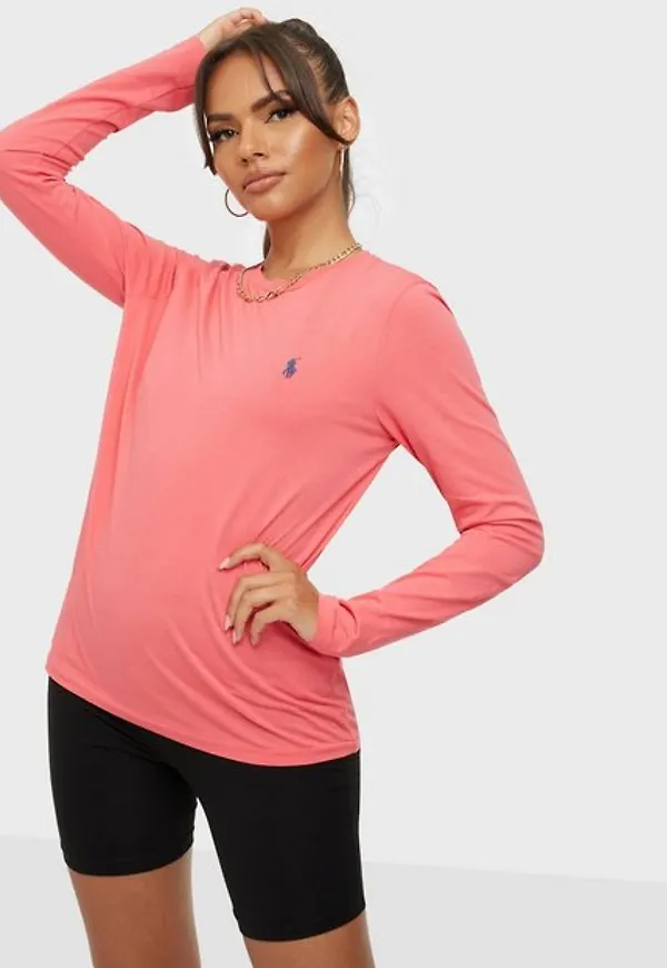 Polo Ralph Lauren Lng Slv Tee-Long Sleeve-T-Shirt Långärmade toppar Red