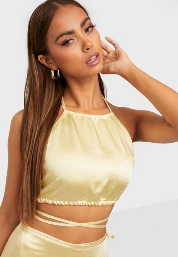 Motel Lovia Top Satin Crop tops