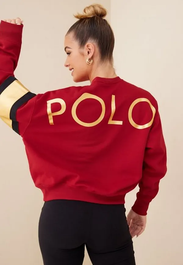 Polo Ralph Lauren Rlx Cn Amnd-Long Sleeve-Sweatshirt Sweatshirts