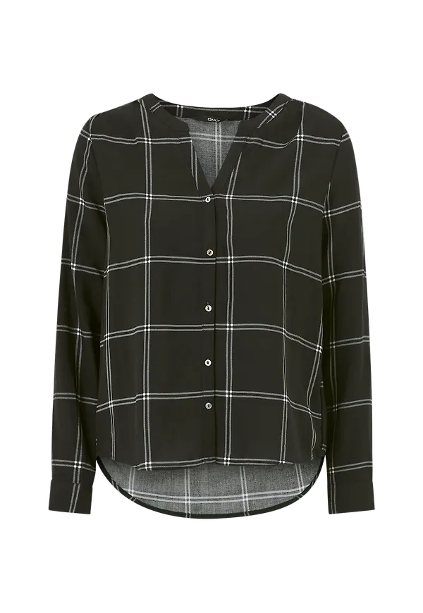Only - Skjorta onlSugar Fallow L/S Shirt - Svart